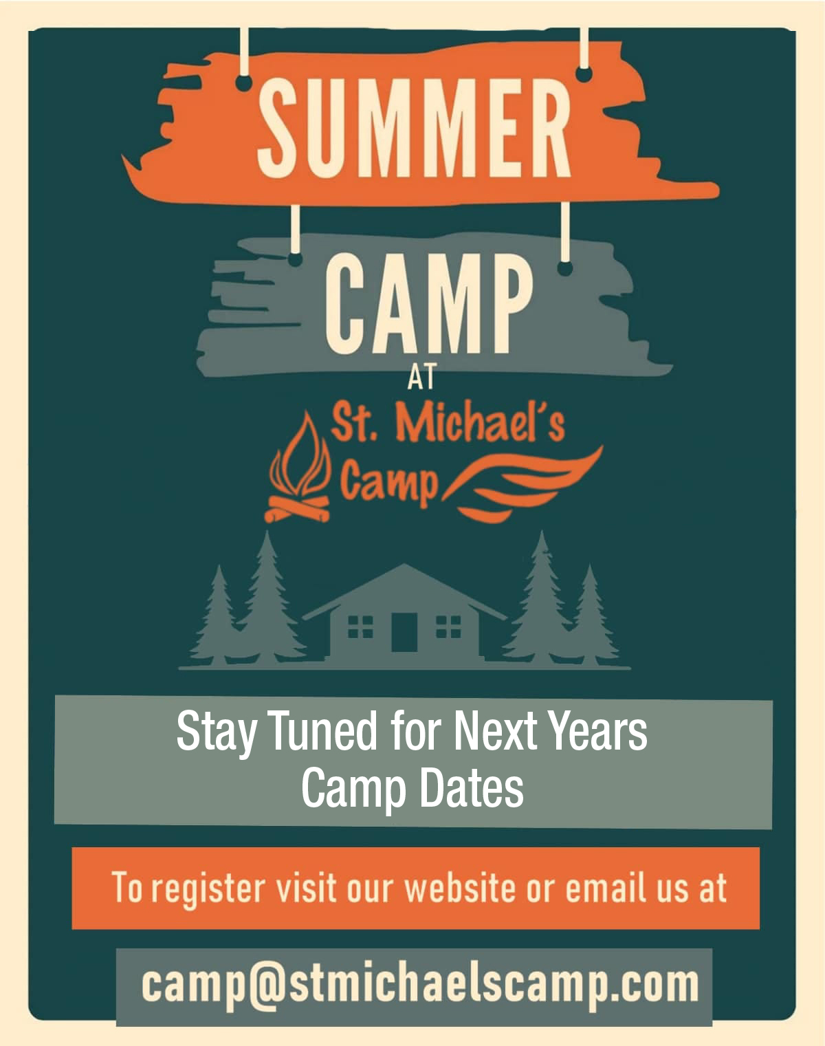 St. Michael's Kids Summer Camp at Madge Lake Saskatchewan in Duck Mountain Provincial Park